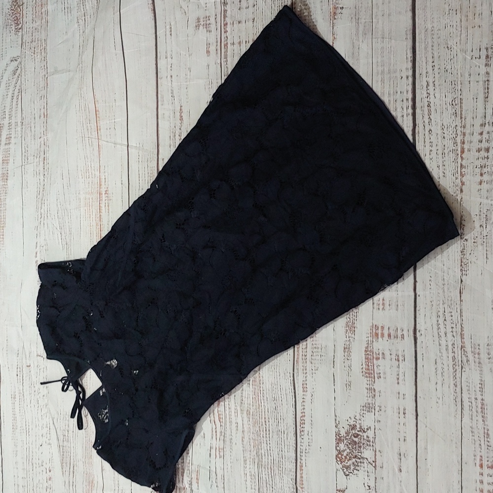 LOFT BLACK LACE DRESS‎